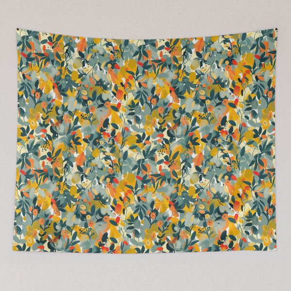 Item preview, Botanical Floral Pattern #16 designed and sold by wonderpix.