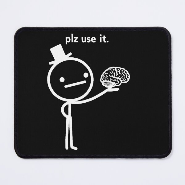 Item preview, Stick Figure Offering Brain designed and sold by RebeccaRe.