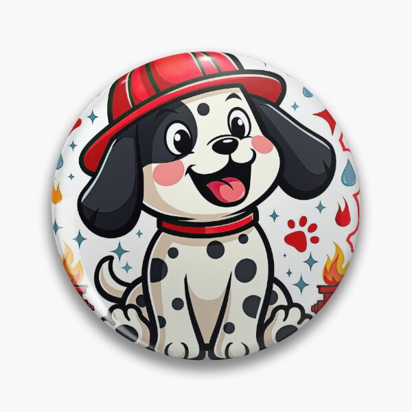 Artikelvorschau, Sticker T-Shirt Design Trending: Nationaler Tag des Feuerwelpen entworfen und verkauft von ForeverPrintsOK.