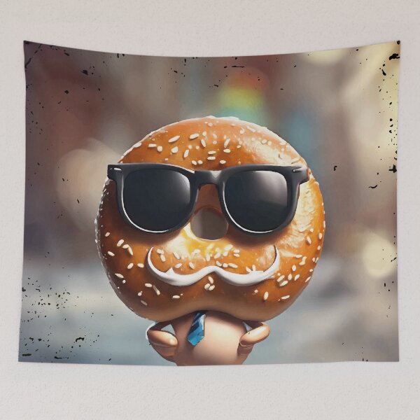 Item preview, Bagels Funny Food designed and sold by karolinahinc.