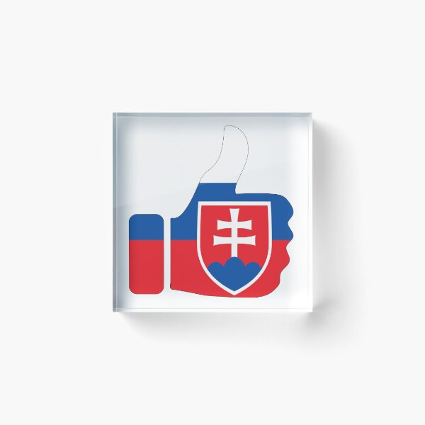 Item preview, Slovakian Flag designed and sold by BeBlunt.