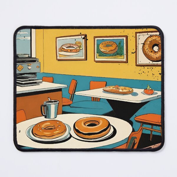 Item preview, Bagels Funny Food designed and sold by karolinahinc.