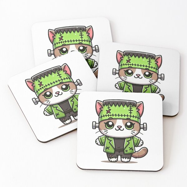 Item preview, FrankenKitty The Monster Cat designed and sold by NineNIGHT404.