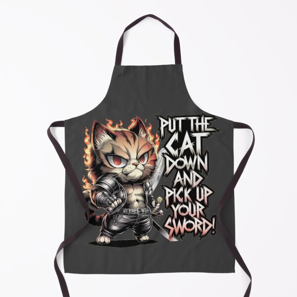 Item preview, FIERY FIGHTER CAT! designed and sold by SharingLove.