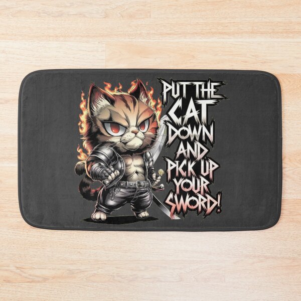 Item preview, FIERY FIGHTER CAT! designed and sold by SharingLove.