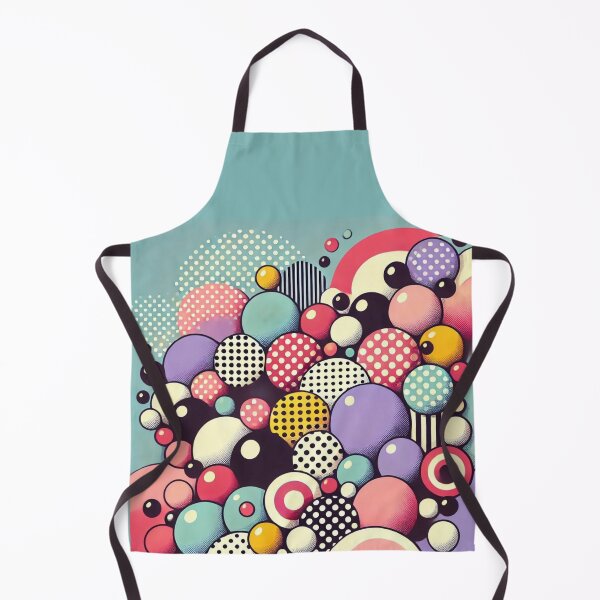 Item preview, Aesthetic multicolor Polka Dots designed and sold by johnnie2749.
