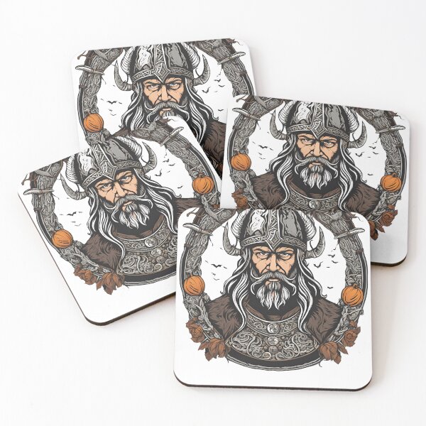 Item preview, The Eternal Viking Warrior of the Shadowed North designed and sold by katgosnice.