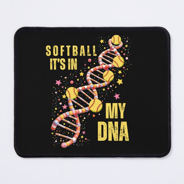 Item preview, DNA Strand...Softball It's In My DNA designed and sold by AlienOccupation.