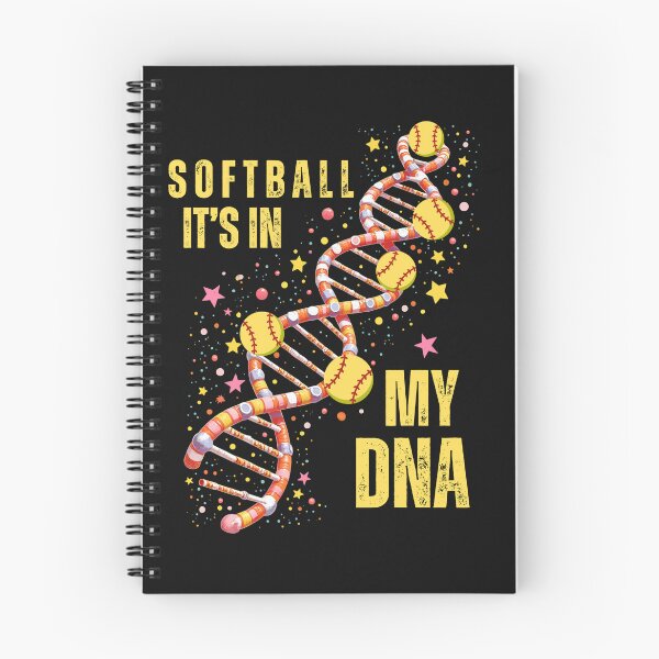 Item preview, DNA Strand...Softball It's In My DNA designed and sold by AlienOccupation.