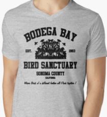 BODEGA BAY BIRD SANCTUARY Men's V-Neck T-Shirt