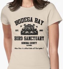 BODEGA BAY BIRD SANCTUARY Women's Fitted T-Shirt