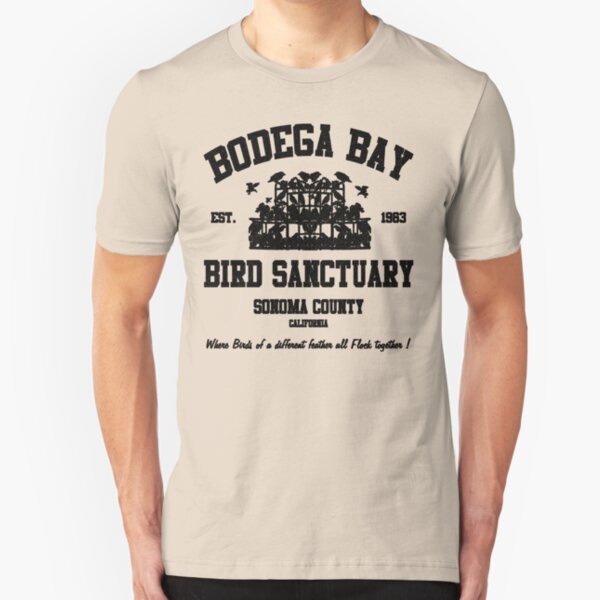 BODEGA BAY BIRD SANCTUARY Slim Fit T-Shirt