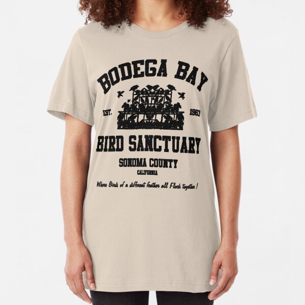 BODEGA BAY BIRD SANCTUARY Slim Fit T-Shirt