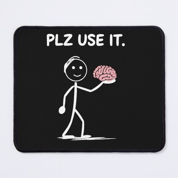 Item preview, Stick Figure Offering Brain designed and sold by RebeccaRe.