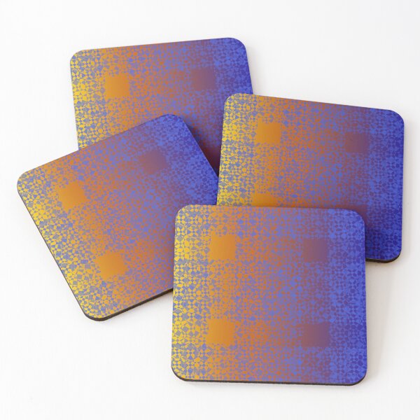 Item preview, Refraction from Yellow to Orange to Burnt to Blue designed and sold by made-with-maths.