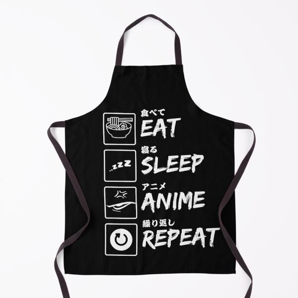 Item preview, Eat Sleep Anime Repeat Funny Anime Binge designed and sold by Hotshots Design.