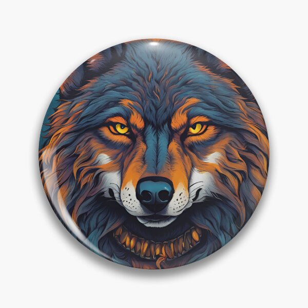Item preview, The Enigmatic Wolf of the Shadowed Woods designed and sold by katgosnice.