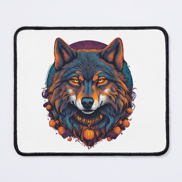 Item preview, The Enigmatic Wolf of the Shadowed Woods designed and sold by katgosnice.