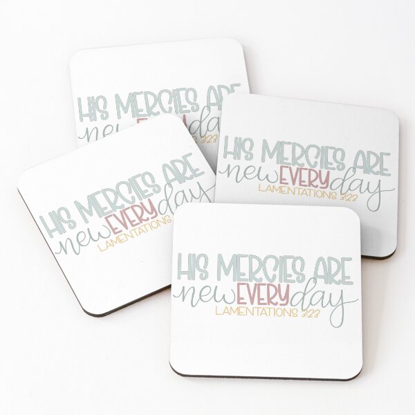 Item preview, His mercies are new every day designed and sold by PurdyCDesigns1.