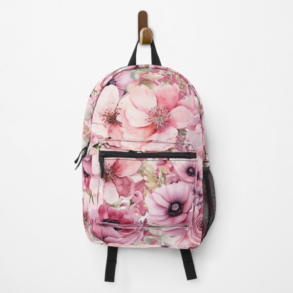 Item preview, Different Pink Flowers Floral Pattern designed and sold by HematiteDesign.