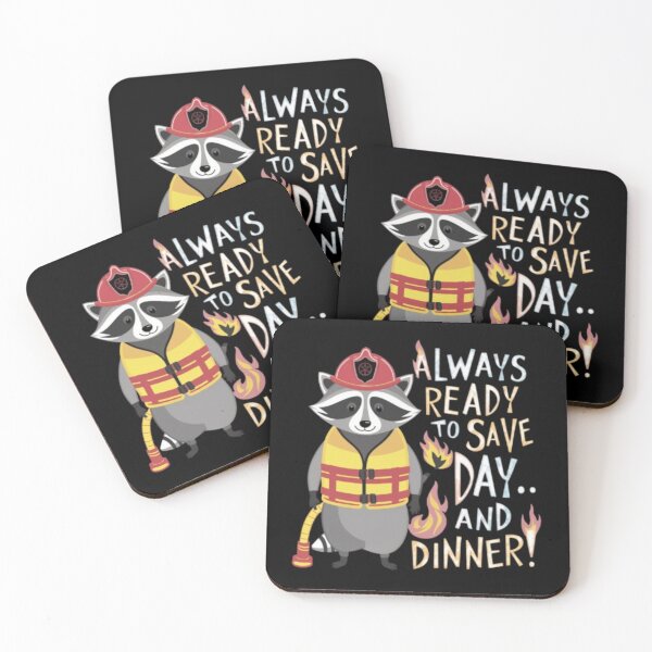 Item preview, Raccon fireman designed and sold by ARTReMi.