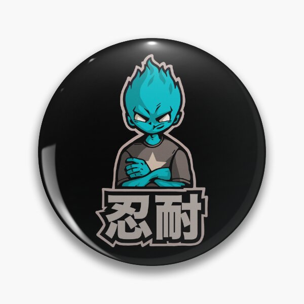 Item preview, The blue monster,fire boys designed and sold by HYPERBADGE.