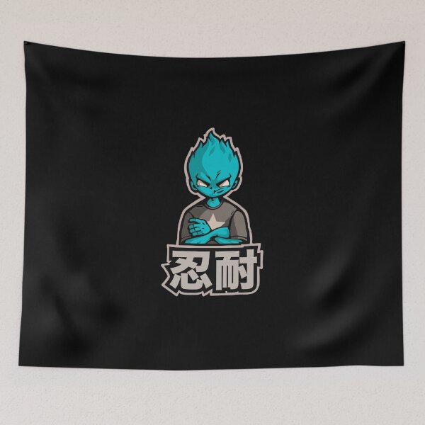 Item preview, The blue monster,fire boys designed and sold by HYPERBADGE.
