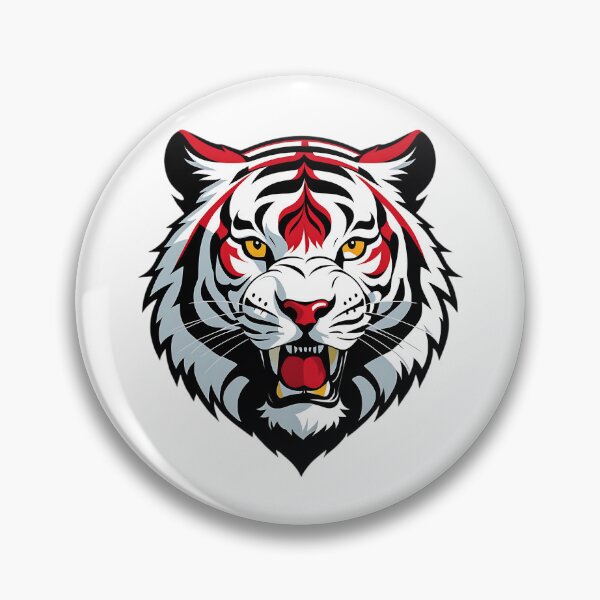 Item preview, Angry tiger face designed and sold by Sopilka.