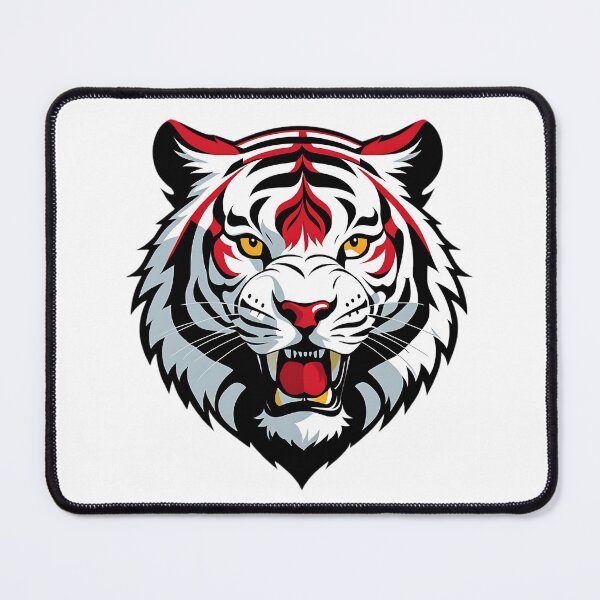Item preview, Angry tiger face designed and sold by Sopilka.