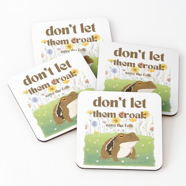 Item preview, Don't Let Them Croak! Save the Folk! designed and sold by Herdretta.