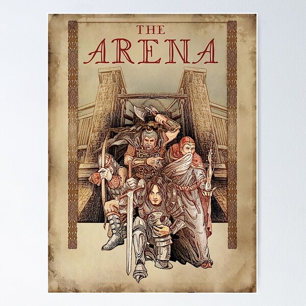 Artikel-Vorschau von Das Arena-Plakat, designt und verkauft von ArtPixelHaven.