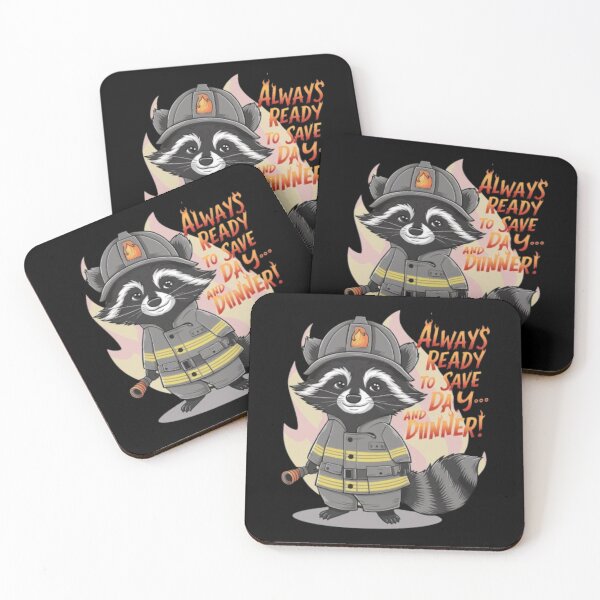 Item preview, Raccon fireman designed and sold by ARTReMi.