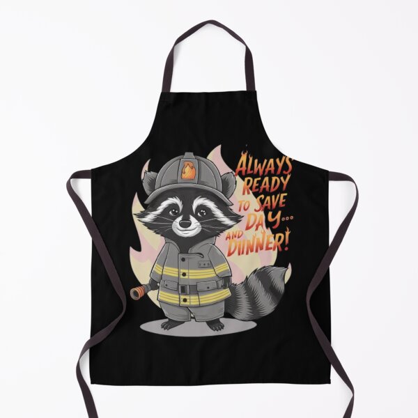 Item preview, Raccon fireman designed and sold by ARTReMi.