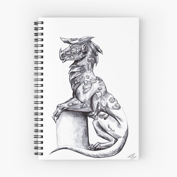 Item preview, Dragon Gargoyle Sketch designed and sold by Furiarossa.