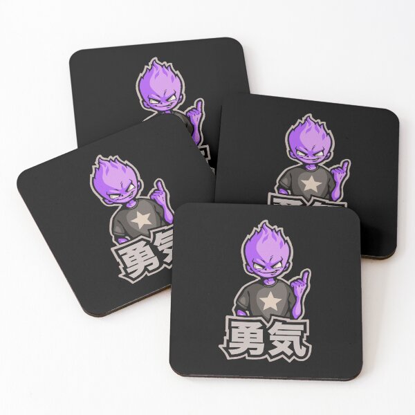 Item preview, The purple fire boys monster designed and sold by HYPERBADGE.