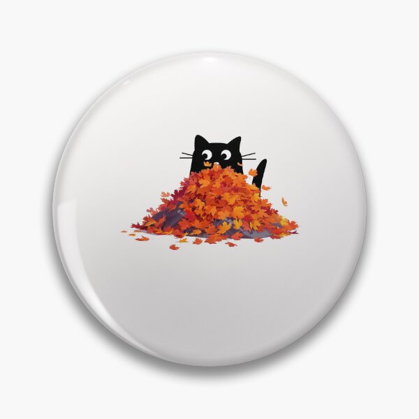 Item preview,  Cat In the Leaves Autumn Leafs Autumn Forest designed and sold by MarcelooArt.