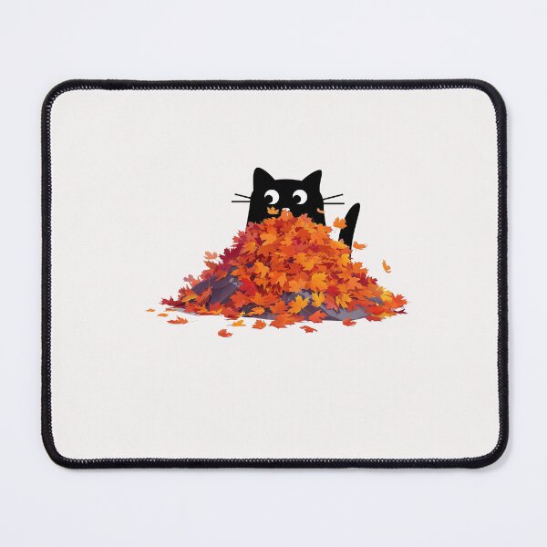 Item preview, Cat In the Leaves Autumn Leafs Autumn Forest designed and sold by MarcelooArt.