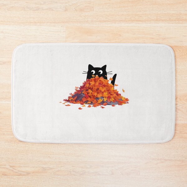 Item preview,  Cat In the Leaves Autumn Leafs Autumn Forest designed and sold by MarcelooArt.