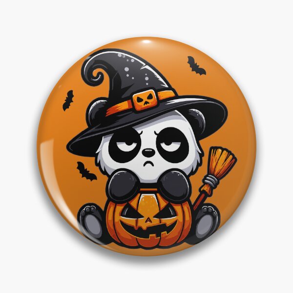 Item preview, Halloween Panda - Spooky and Cute Panda in Costume designed and sold by Tw1nsAIArt.