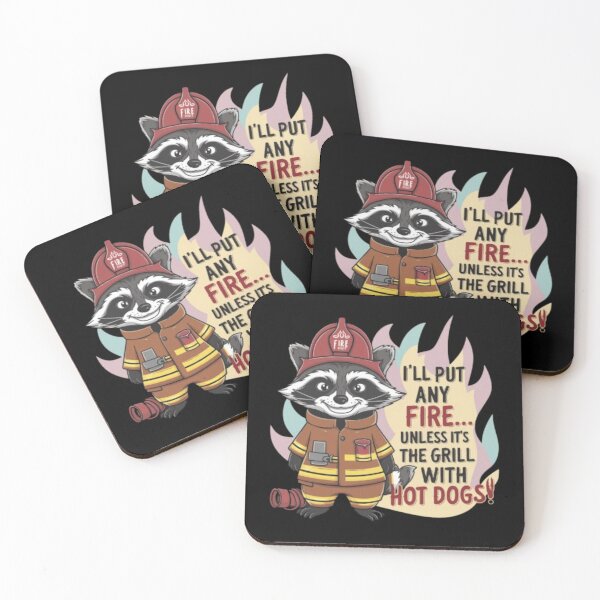 Item preview, Raccon fireman designed and sold by ARTReMi.