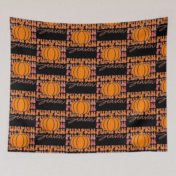 Item preview, Pumpkin Season Fall for Autumn Lovers Retro designed and sold by smartrocket.