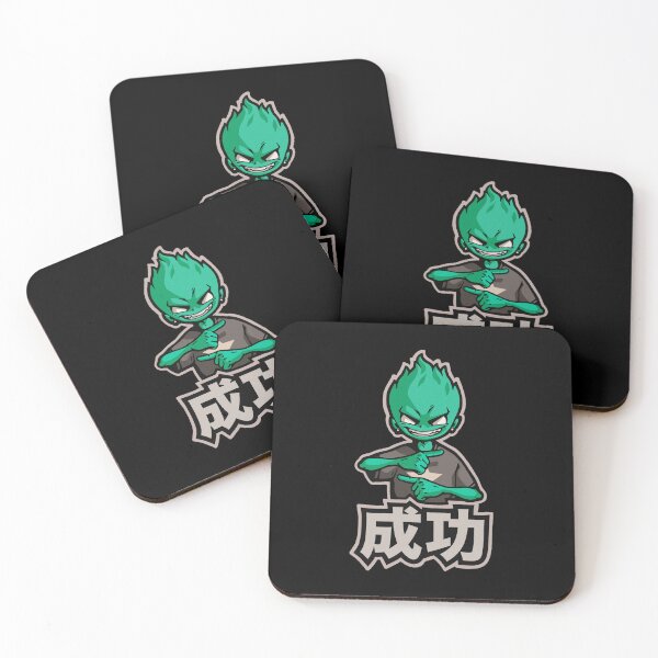 Item preview, Funny green fire boy monster. designed and sold by HYPERBADGE.