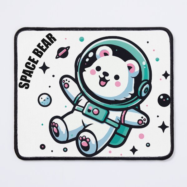Item preview, Cute space bear designed and sold by DeReeg.
