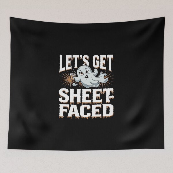 Item preview, Halloween - Let’s get sheet-faced designed and sold by Diamaber.