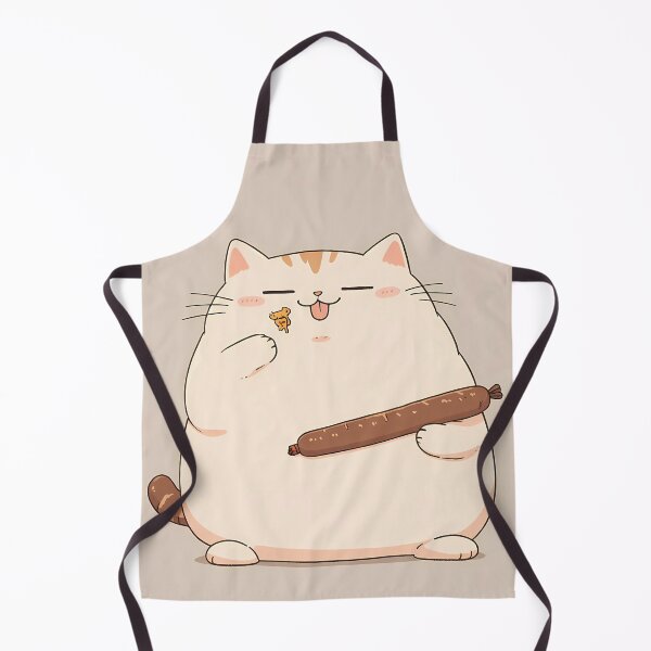 Item preview, A cat with a sausage designed and sold by Sopilka.