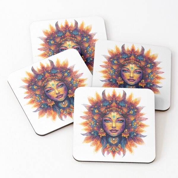 Item preview, Tattoo Art Sun Goddess designed and sold by AnnDesignStudio.