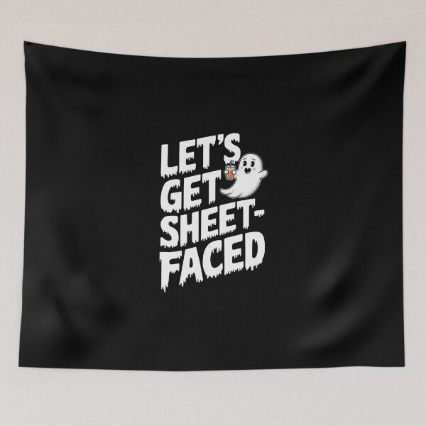 Item preview, Halloween - Let’s get sheet-faced designed and sold by Diamaber.