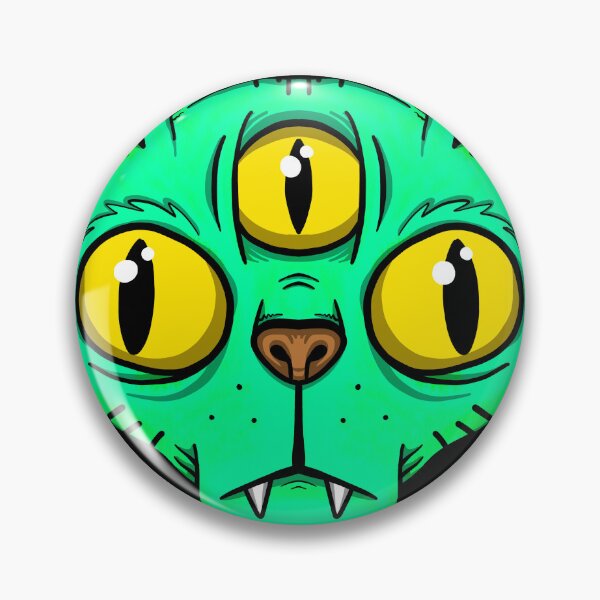Item preview, Three-eyed cat designed and sold by nacho1988.