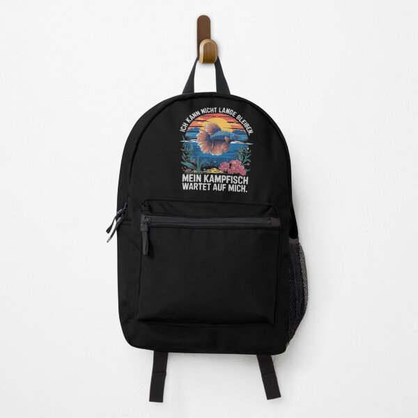 Item preview, Betta Fish Waiting: Fun German Betta Fish Design designed and sold by love3617.