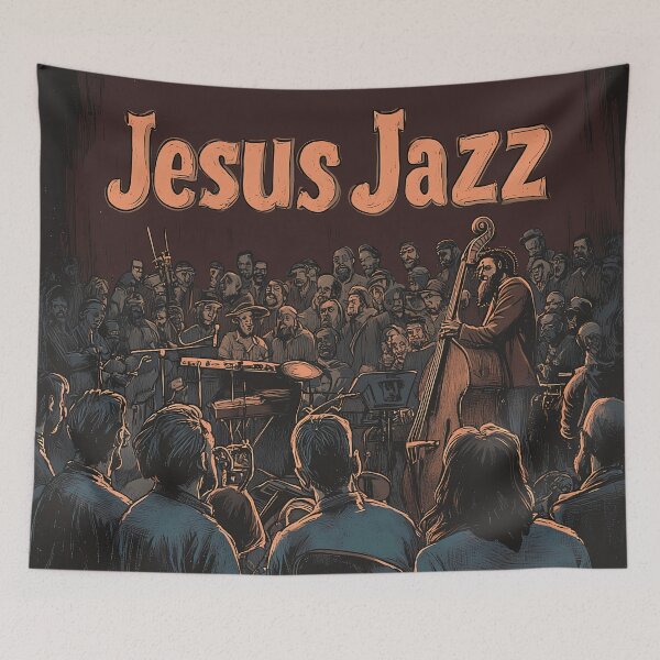 Aperçu de l'œuvre Jésus Jazz créée et vendue par Brendon987.